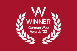 Progressive Media GmbH gewinnt den German Web Award 2022